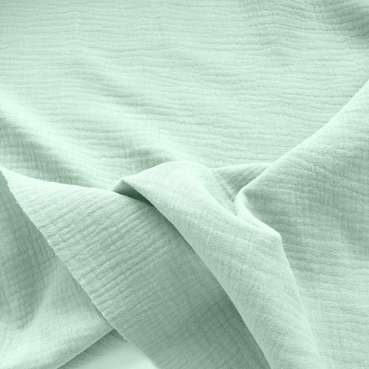 50cm Musselin 2lagig ÖkoTex Baumwolle für Kleid Bluse Tuch Decke Baby Mullstoff - Bild 10 von 20