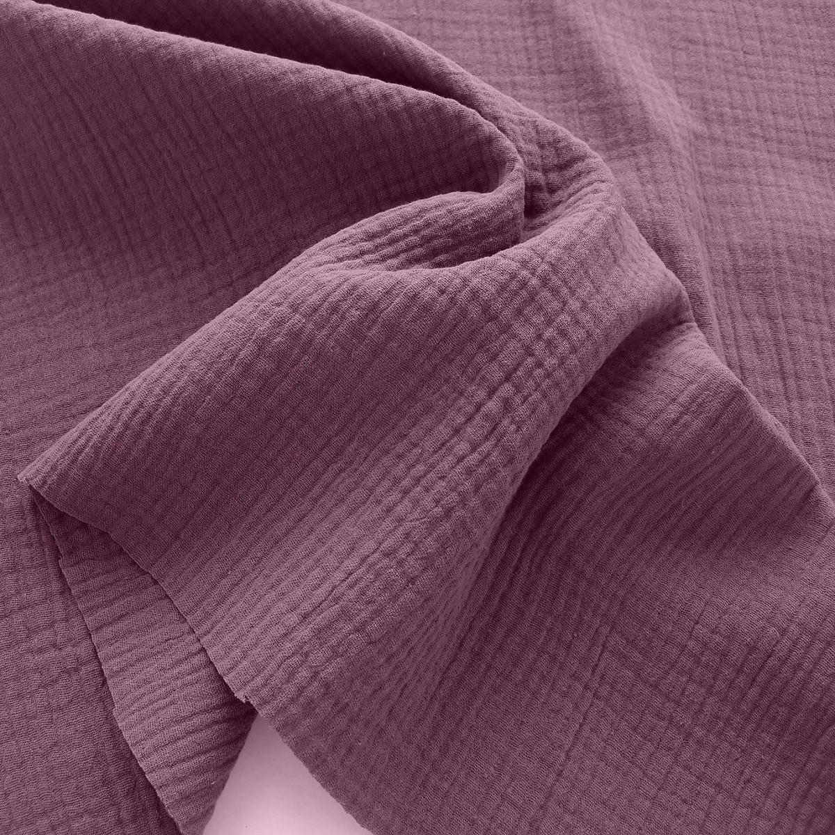 50cm Musselin 2lagig ÖkoTex Baumwolle für Kleid Bluse Tuch Decke Baby Mullstoff - Bild 7 von 20