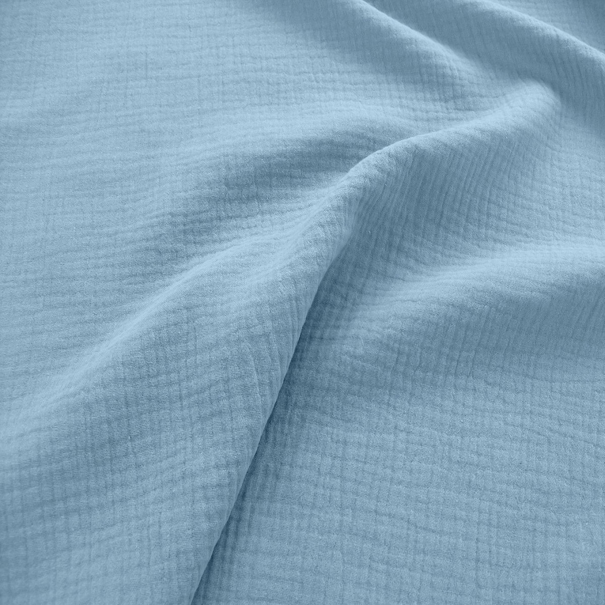 50cm Musselin 2lagig ÖkoTex Baumwolle für Kleid Bluse Tuch Decke Baby Mullstoff - Bild 11 von 20