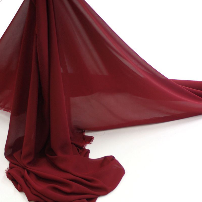 CHIFFON Stoff weich superfein fließend fallend pflegeleicht Kleid Bluse Gardine - Bild 4 von 12
