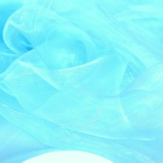 Organza Stoff Dekostoff Gardine Tisch Hochzeit Organzasäckchen Stoffe Meterware - Bild 21 von 35