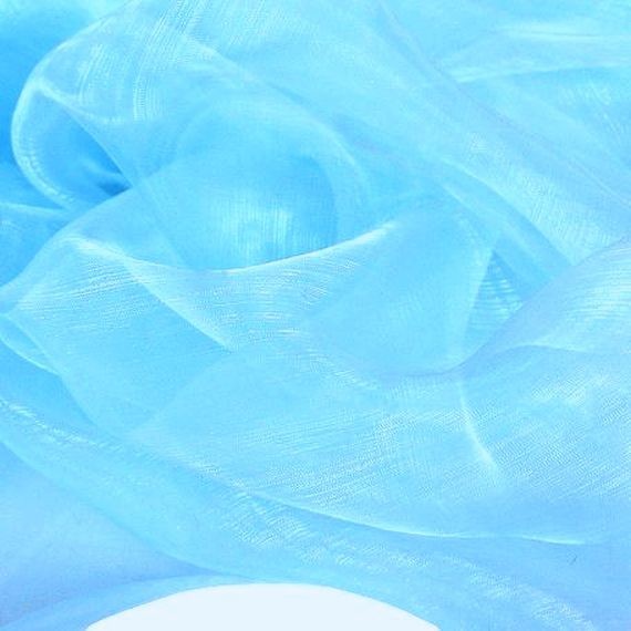 Organza Stoff Dekostoff Gardine Tisch Hochzeit Organzasäckchen Stoffe Meterware - Bild 18 von 35