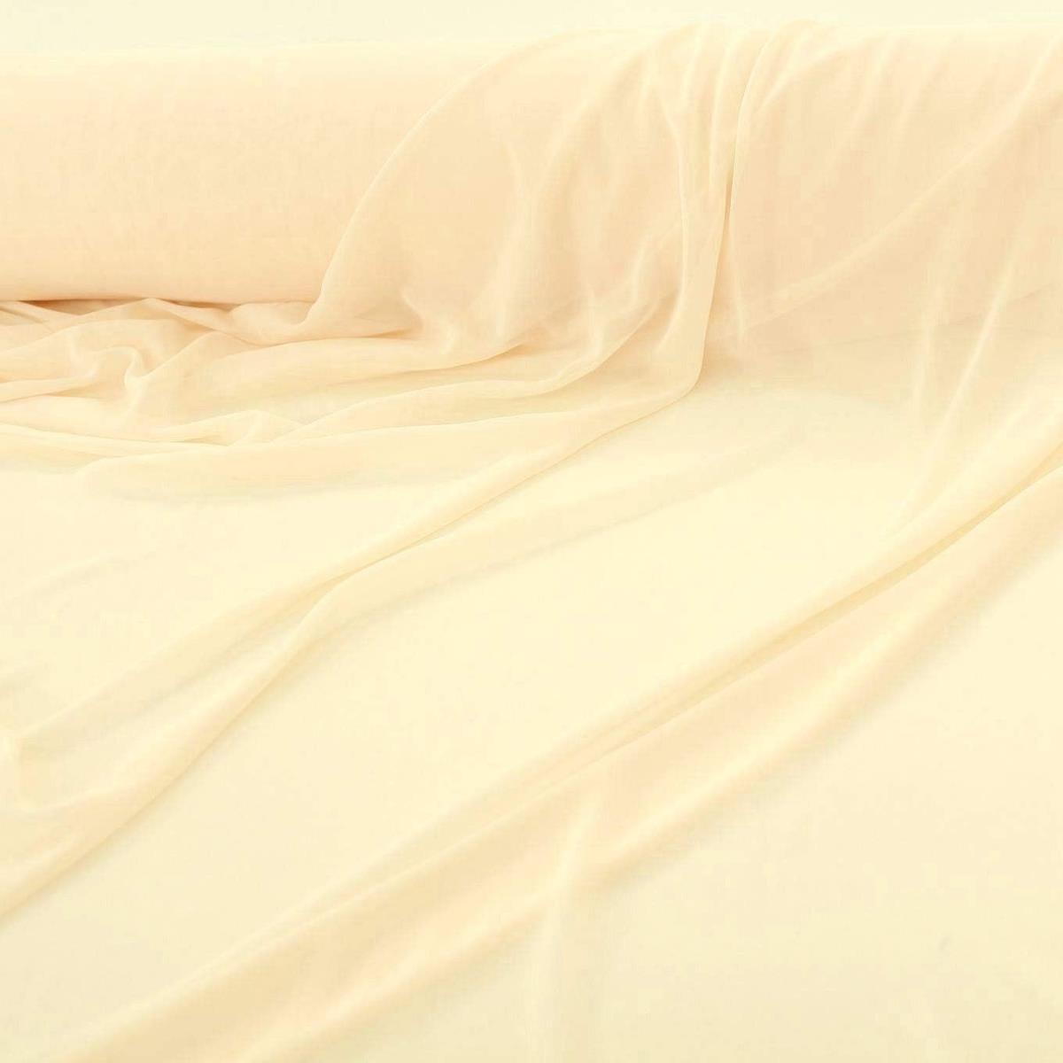 CHIFFON Stoff weich superfein fließend fallend pflegeleicht Kleid Bluse Gardine - Bild 10 von 12