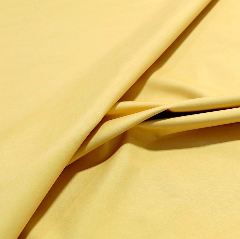 überbreiter Verdunklungsstoff 280cm breit Meterware 100% blickdicht und lichtdicht - Gelb