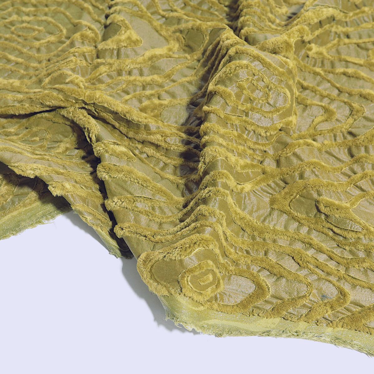Flockprint Samt auf Kunstleder weicher Baumwollstoff Kunstfell für Decke Jacke Meterware