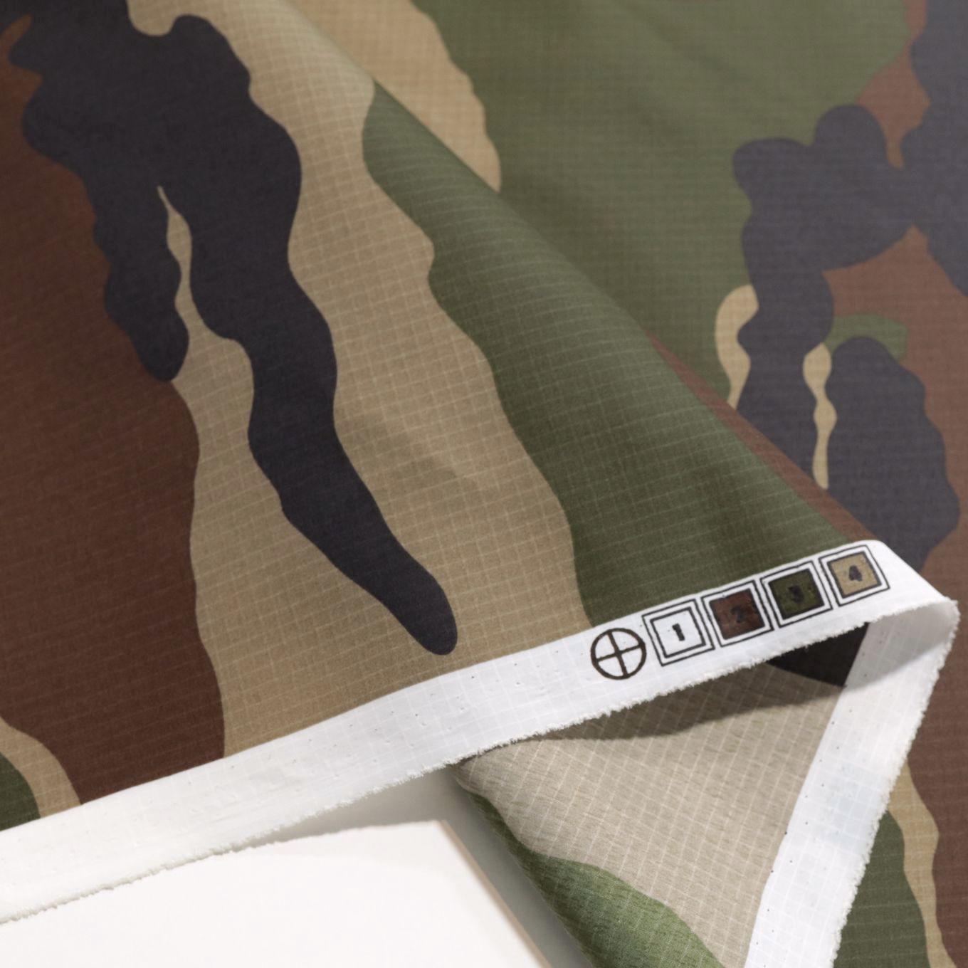 Frankreich Camouflage Ripstop Nylon-Stoff leichter Armee Tarnstoff Flecktarn