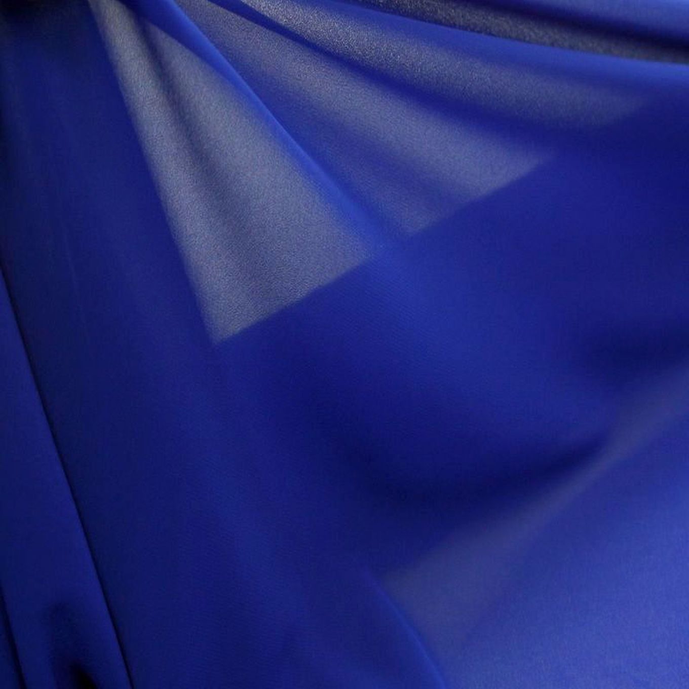 popup_images/Chiffon-184975.jpg Chiffon Stoff als zarter Modestoff Dekostoff zum Nähen Dekorieren Meterware Blau