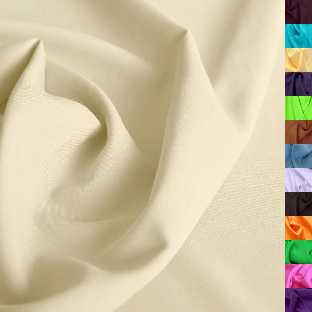 weicher universal Mode- und Dekostoff in beige weicher universal Mode- und Dekostoff in beige