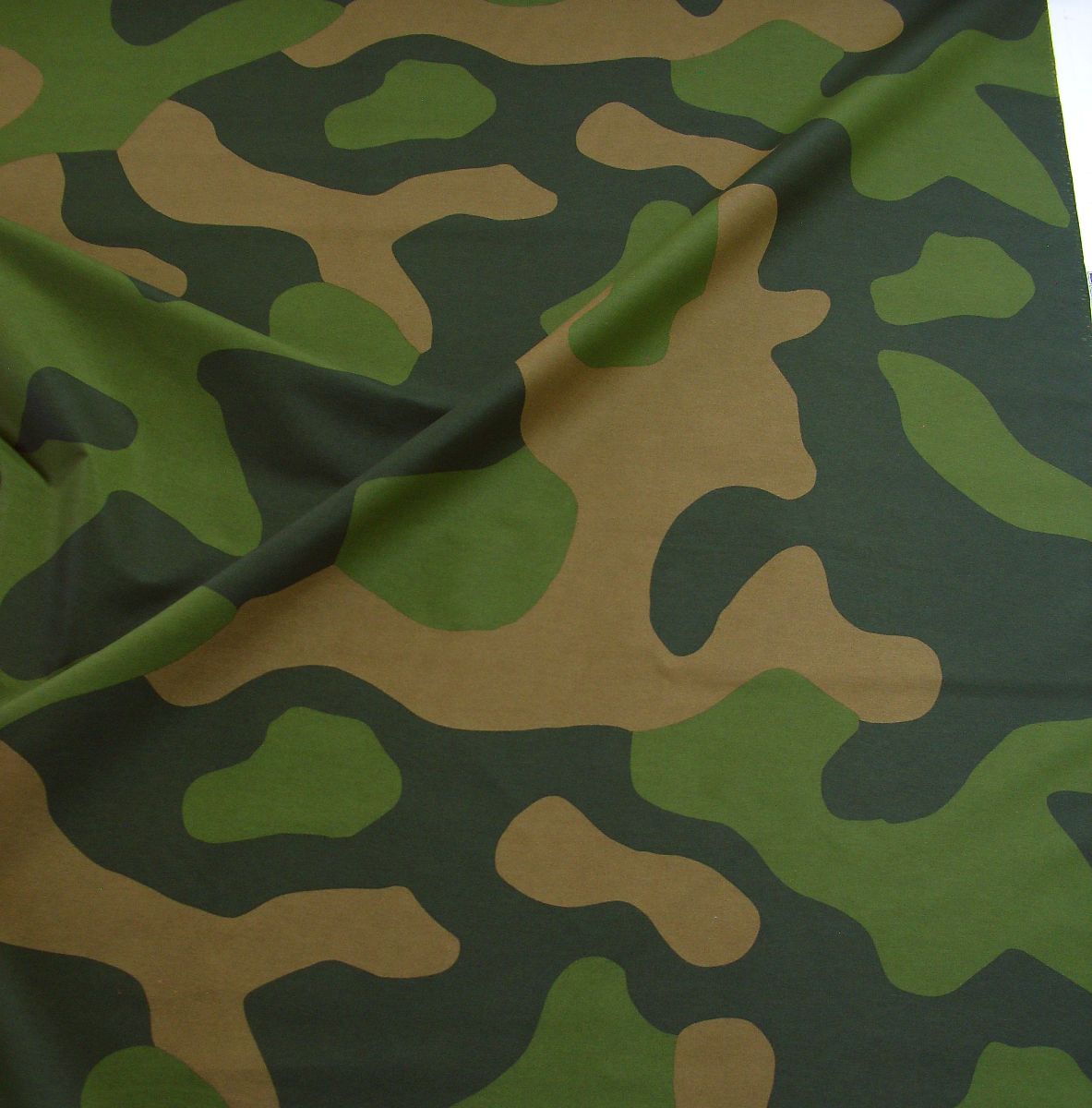 leichter reißfester Camouflage-Stoff Segeltuch Armee Tarnstoff Flecktarn Nylon - Norwegen