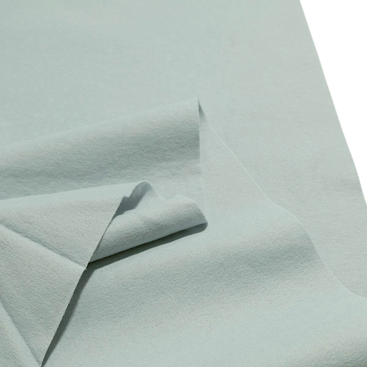 leichter Bastelfilz 190cm breit Filzstoff 1 mm dick Filzmatte Nadel-Filz Taschenfilz - hell grau