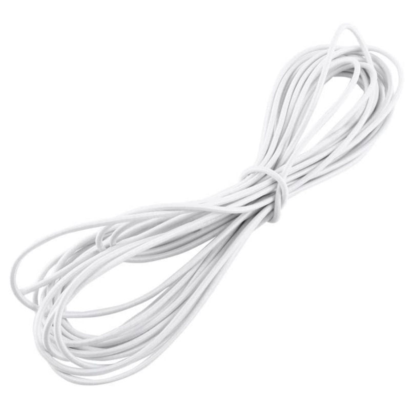 5m Rundschnur Gummi Schnur für Atemschutz Maske Gummiseil EUR0,40/Laufmeter