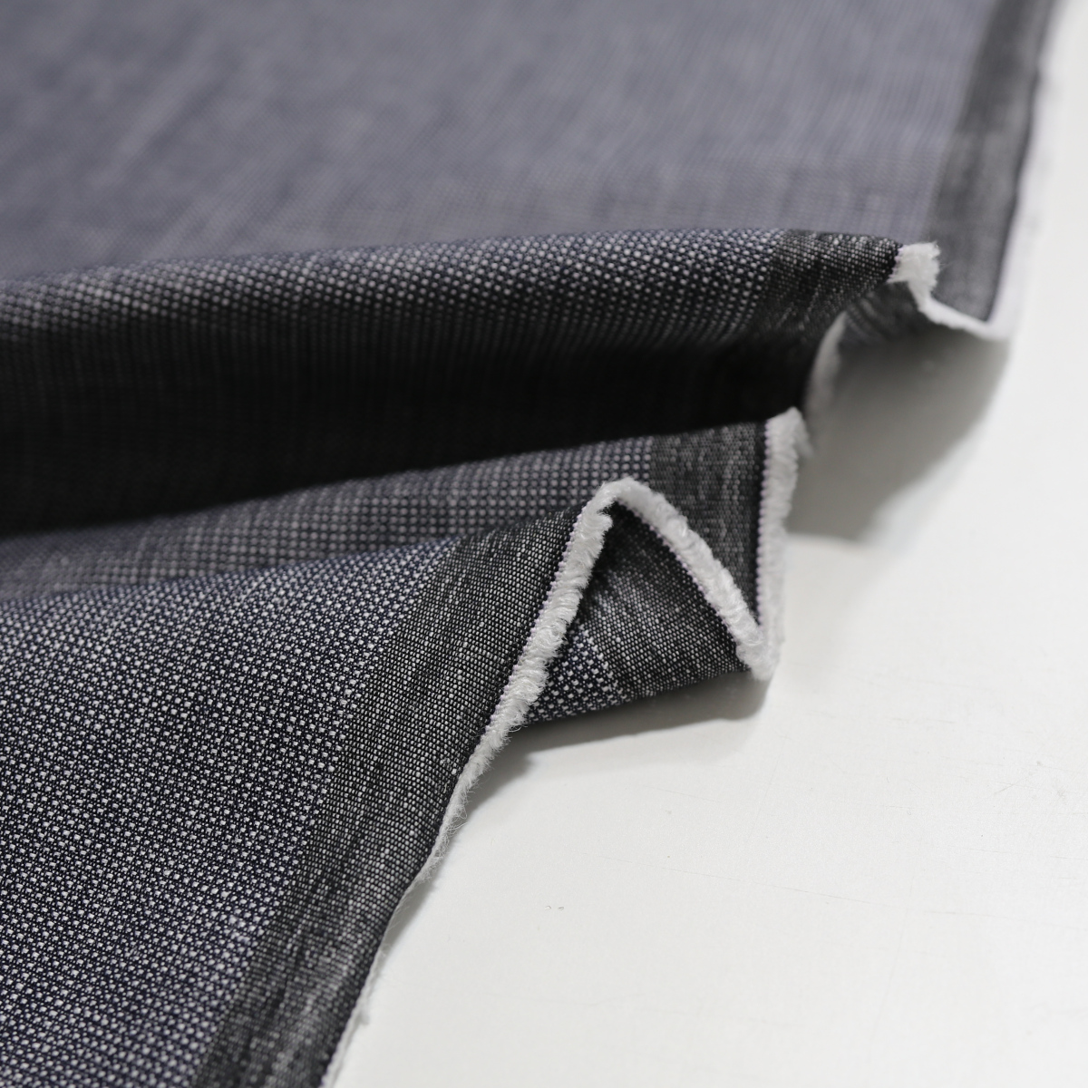 Hosenstoff Rockware Bekleidungsstoff aus Baumwolle für Bekleidung grau Meterware
