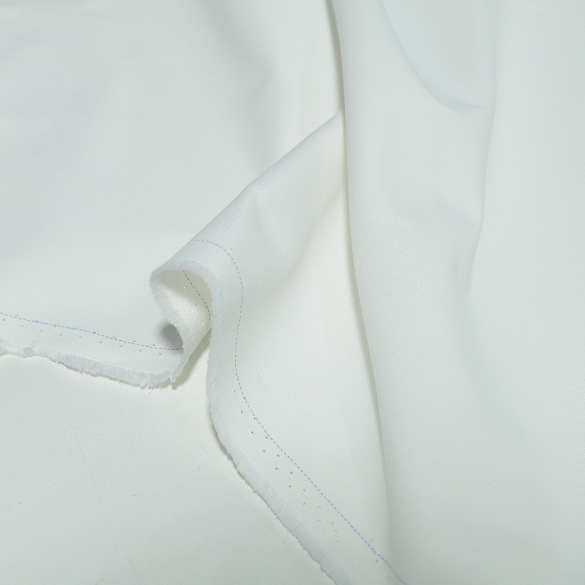 weißer Baumwollstoff für Gardine Tischdecke Bettwäsche Kissenbezug