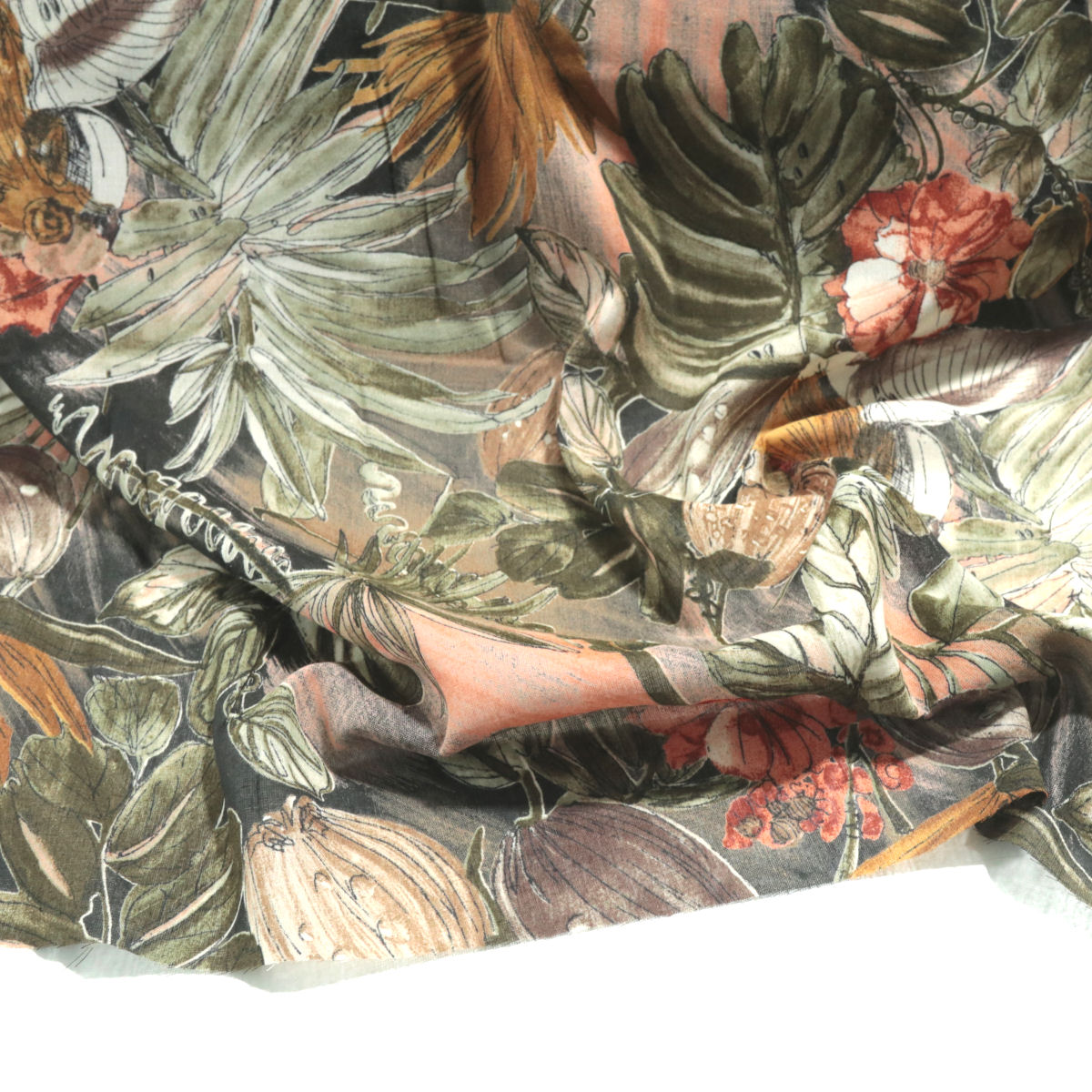 Sommer Blusenstoff Kleiderstoff Stoff Fallend Knitterfreie Meterware Blumen Sommer Blusenstoff Kleiderstoff Stoff Fallend Knitterfreie Meterware Blumen