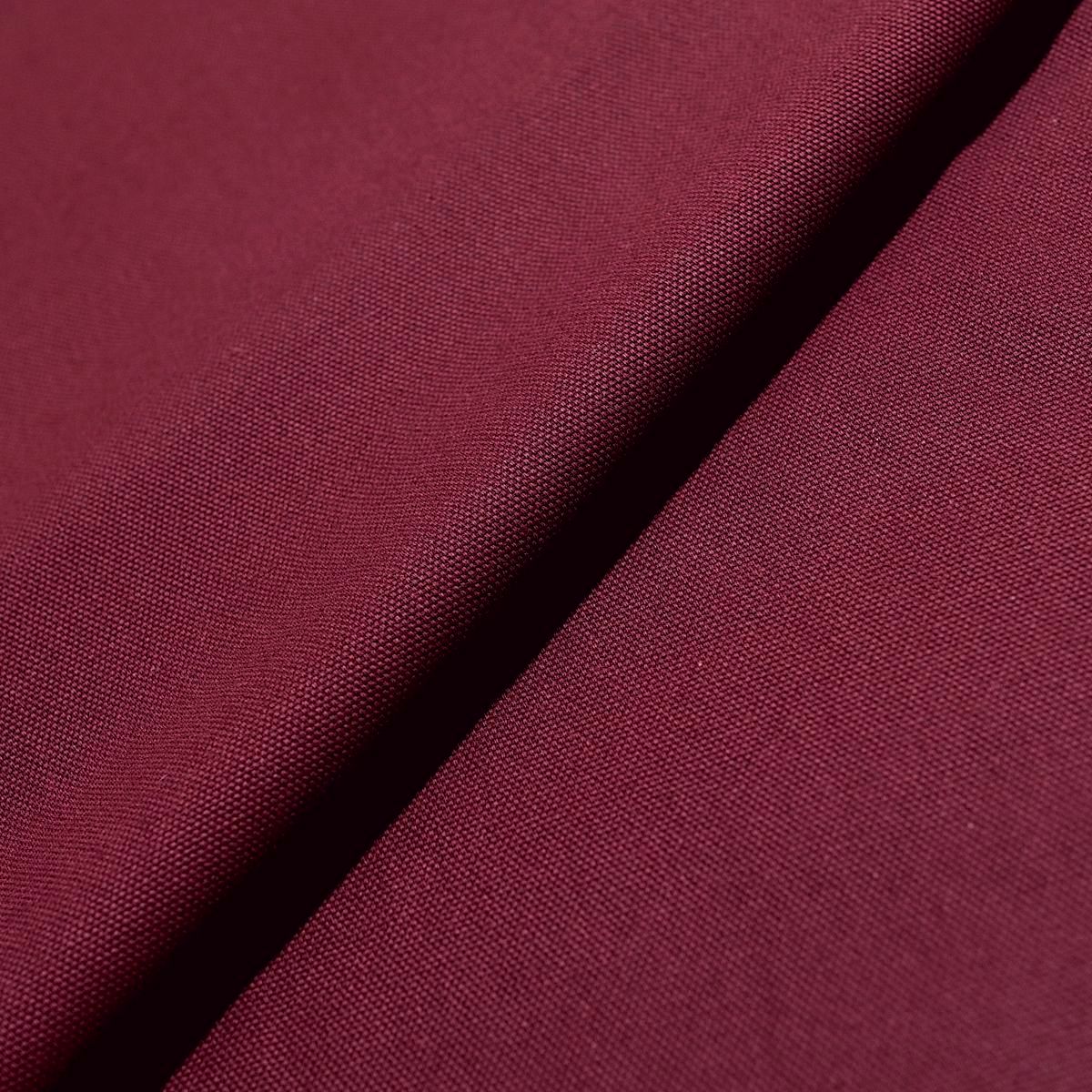mittelschwerer Baumwoll-Canvas in dunkel rot