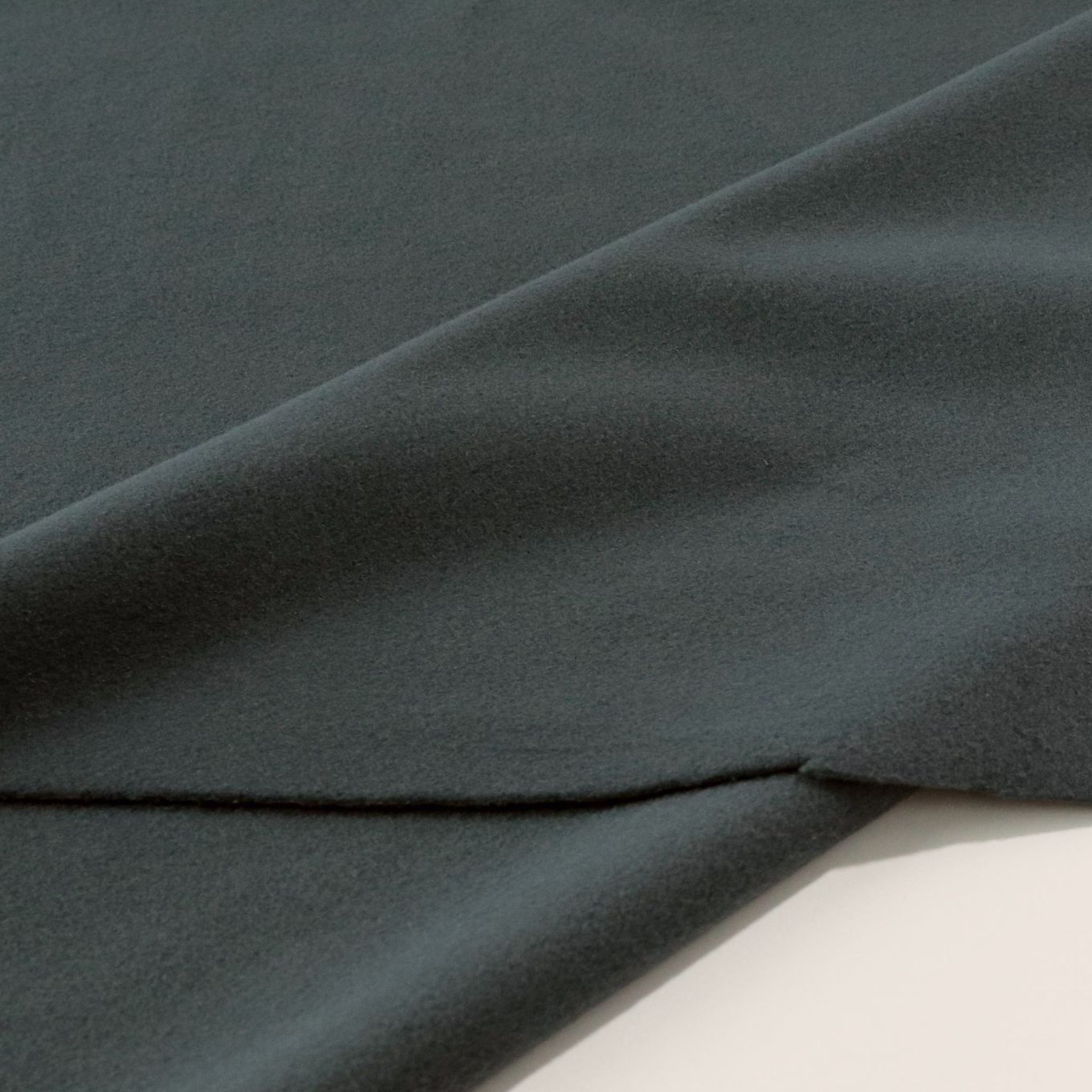 grauer Polar Fleece-Stoff weich 3mm dick Winterstoff Schal Pullover Decke Mütze