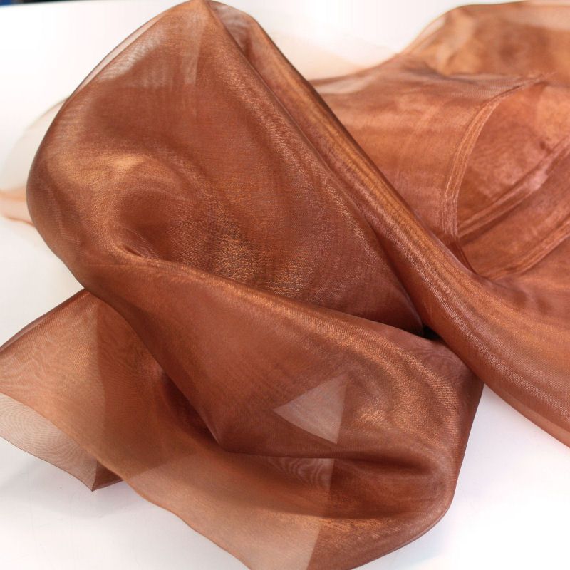 TOLKO Organza stoffen om te naaien, per meter, vleugje delicaat, fijn TOLKO Organza stoffen om te naaien, per meter, vleugje delicaat, fijn