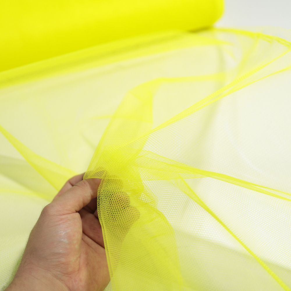 Tüllstoff Meterware 140cm breit für Gardine Vorhang Store Hochzeit Zitronen Gelb Tüllstoff Meterware 140cm breit für Gardine Vorhang Store Hochzeit Zitronen Gelb