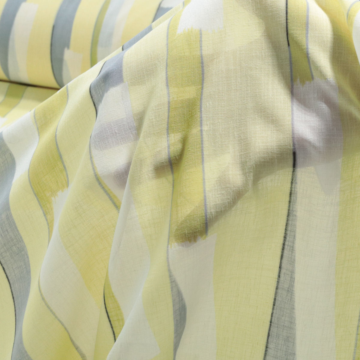 Designer Landhaus Gardinen-Stoff in als Meterware Vorhangstoff Lemon Designer Landhaus Gardinen-Stoff in als Meterware Vorhangstoff Lemon