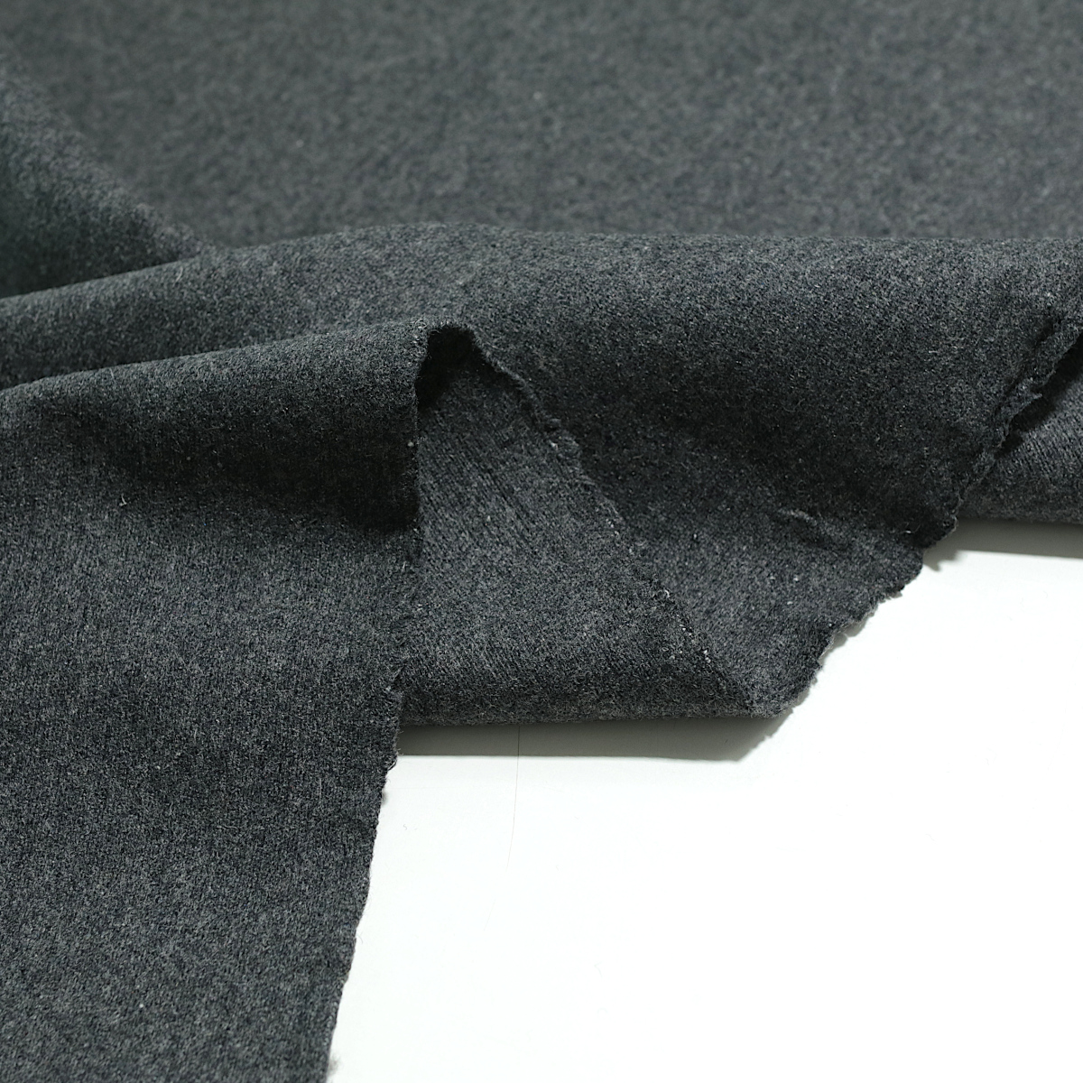 Winter Wollstoff warmes, dicht gewebtes Wolltuch für Mantel Jacke Sakko - Grau