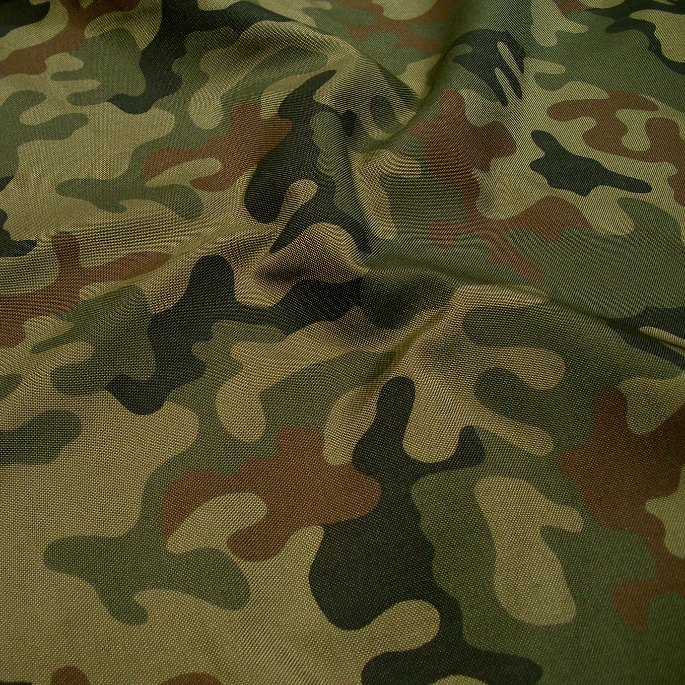 Polen Camouflage reiß- u abriebfester Tarn-Stoff  Cordura