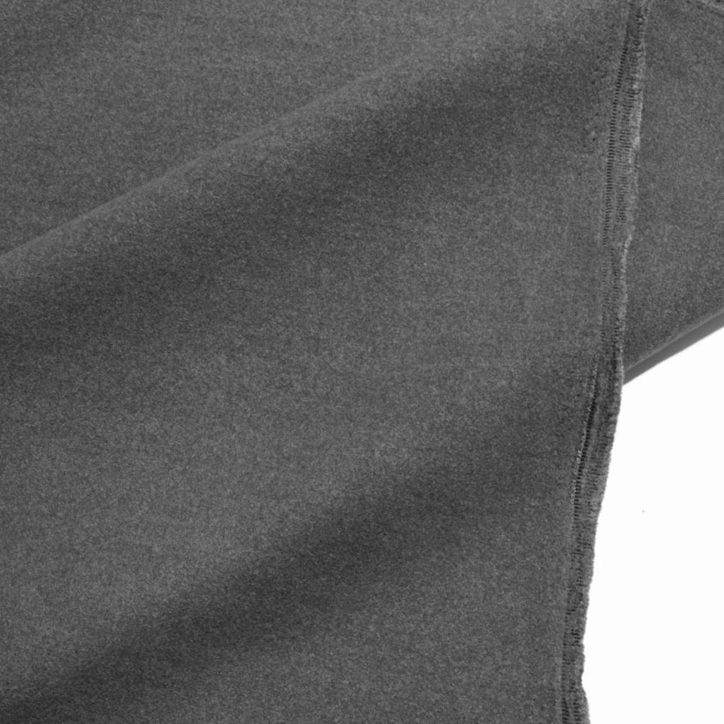 dicker Molton für Vorhänge Gardine Dekostoff Moltonstoff Meterware - dunkel grau dicker Molton für Vorhänge Gardine Dekostoff Moltonstoff Meterware - dunkel grau