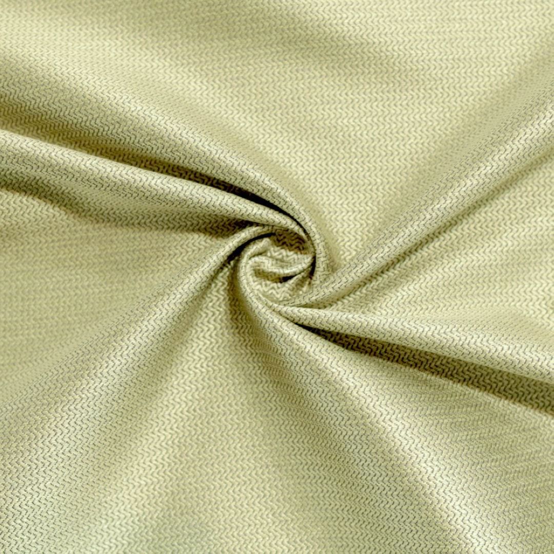 Möbelstoff Gardinenstoff Vorhangstoff Dekostoff Meterware - beige glänzend