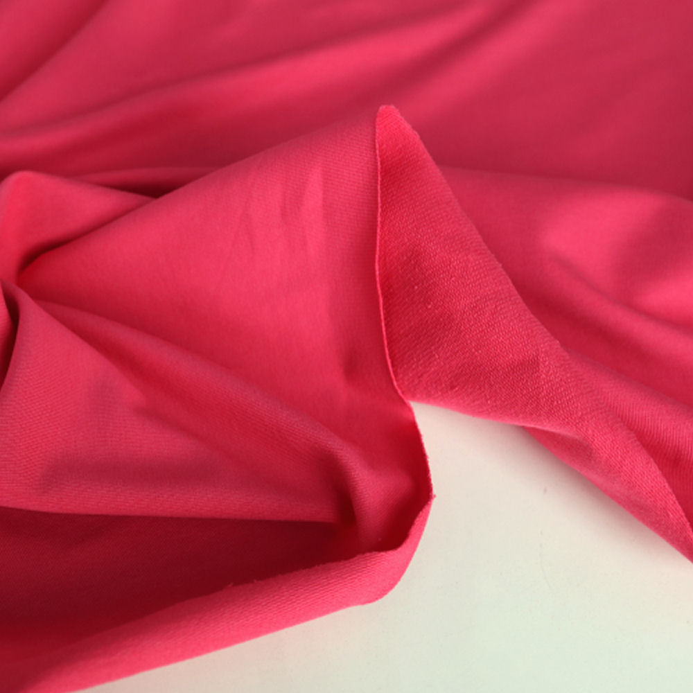 popup_images/188380.JPG Jersey warmer Winter Baumwollstoff für Jacke Pullover Kleid Meterware - Koralle Rot