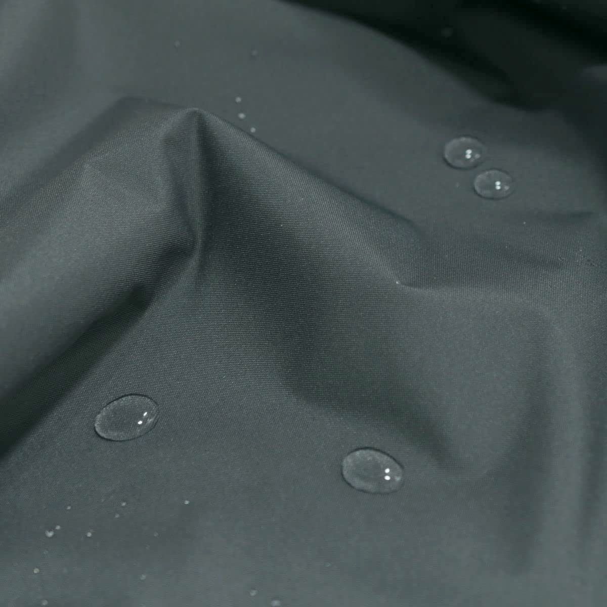 Festes, schweres Nylon Planenstoff Segeltuch wasserdichter Stoff Meterware - Grau