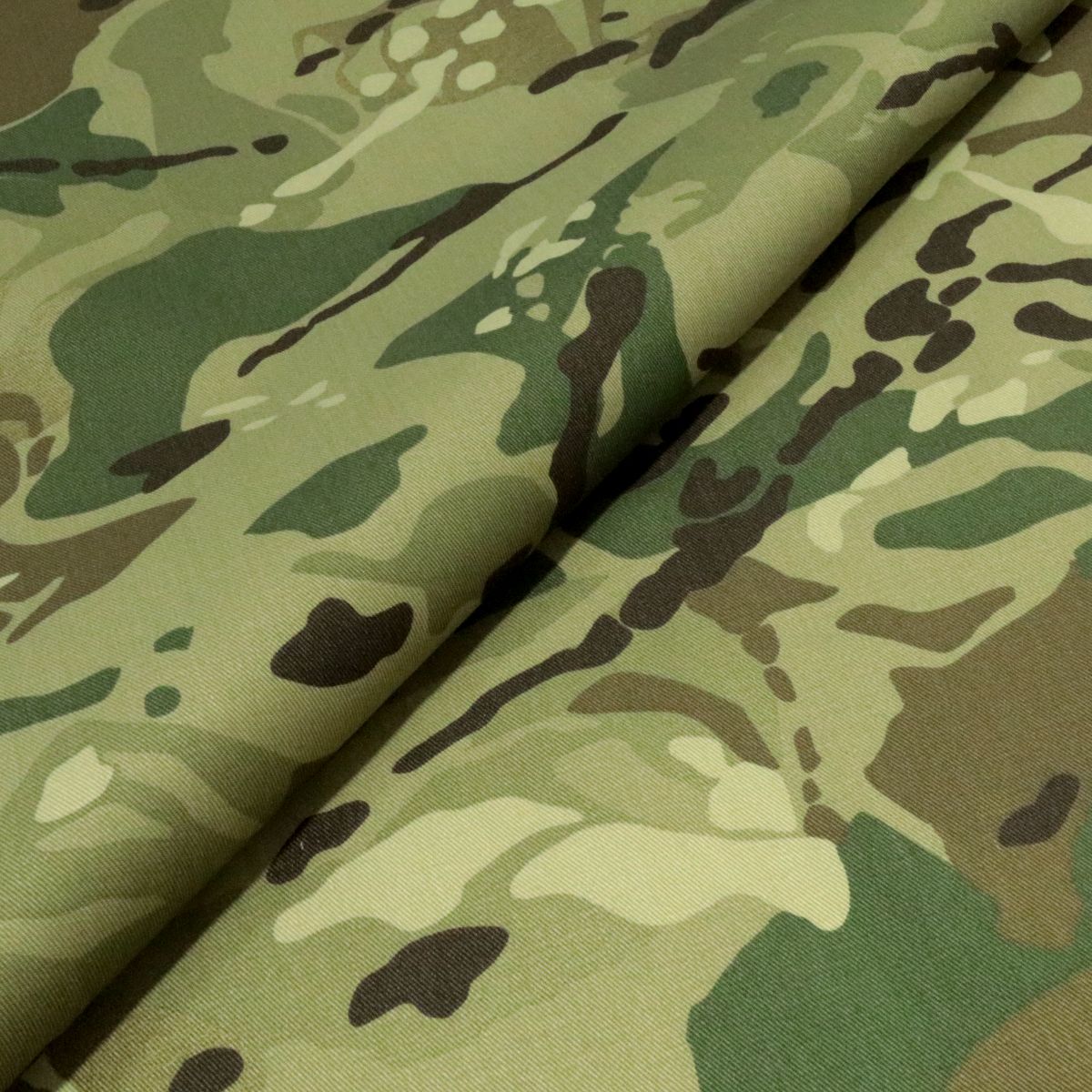 flammenresistenter Camouflage Stoff Armee MTP Flecktarn für Jacke Hose Baumwollstoff