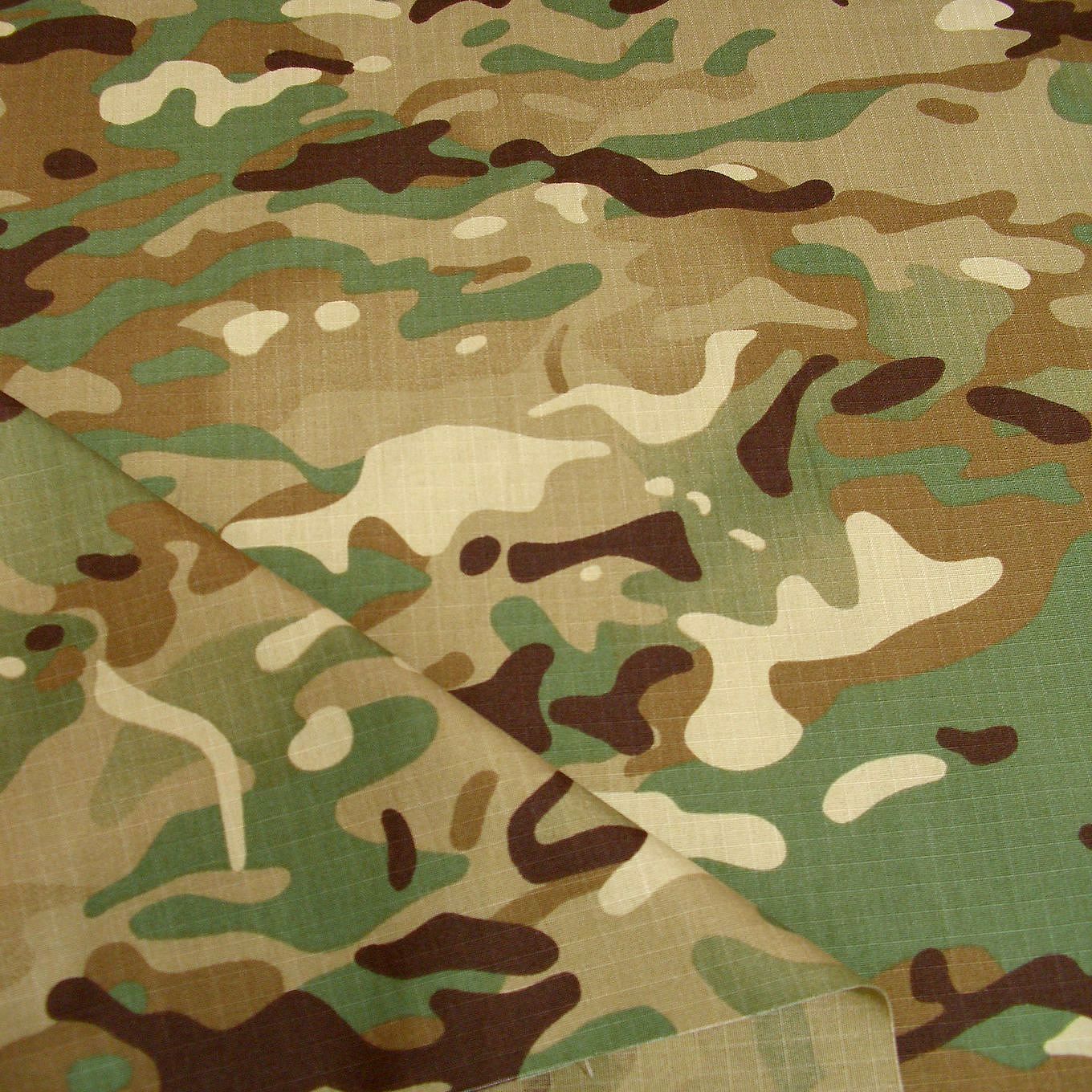 Großbritannie Camouflage Stoff Ripstop Armee Flecktarn Jacke Hose Baumwollstoff
