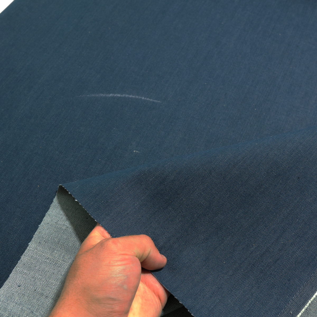 2 Wahl Denim Robuster Hosen Jeans-Stoff robust Meterware Blau Sakko Ware