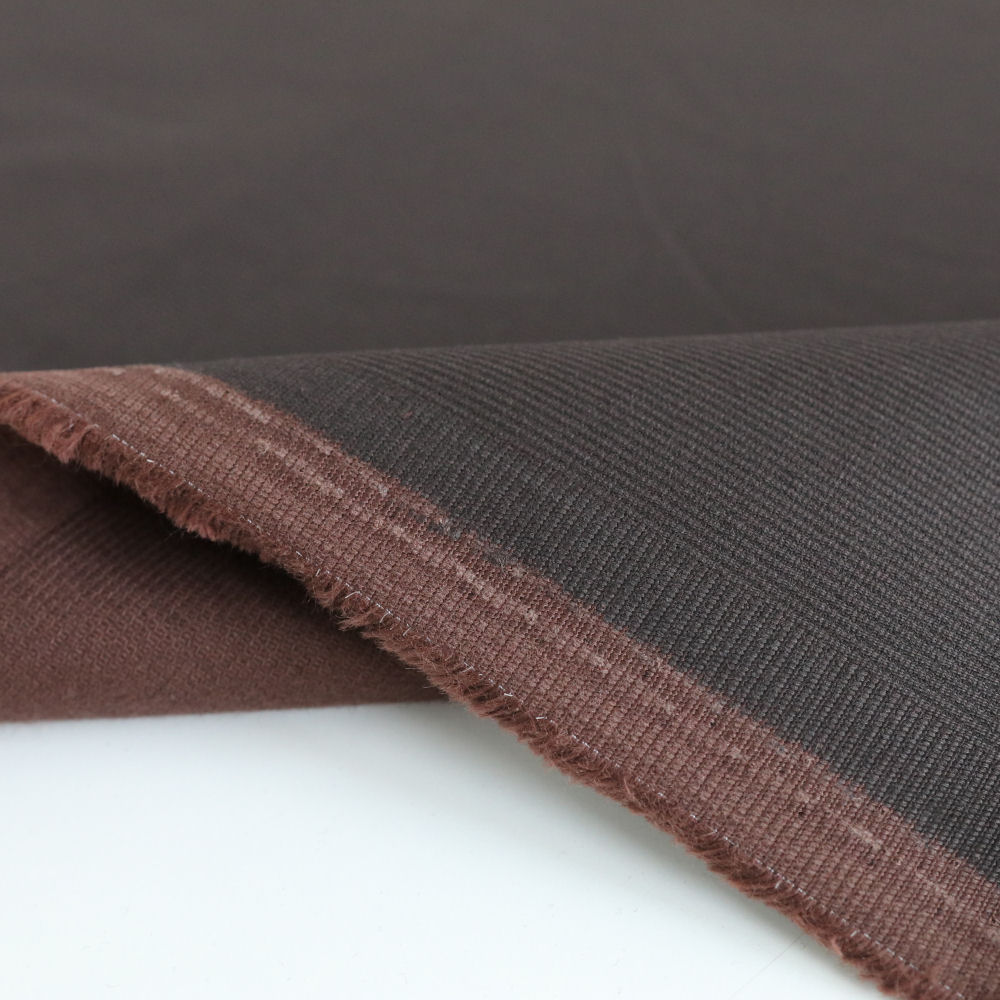 Mikro Cord Baumwollstoff weiche Cordstoff Meterware - dunkel braun Mikro Cord Baumwollstoff weiche Cordstoff Meterware - dunkel braun