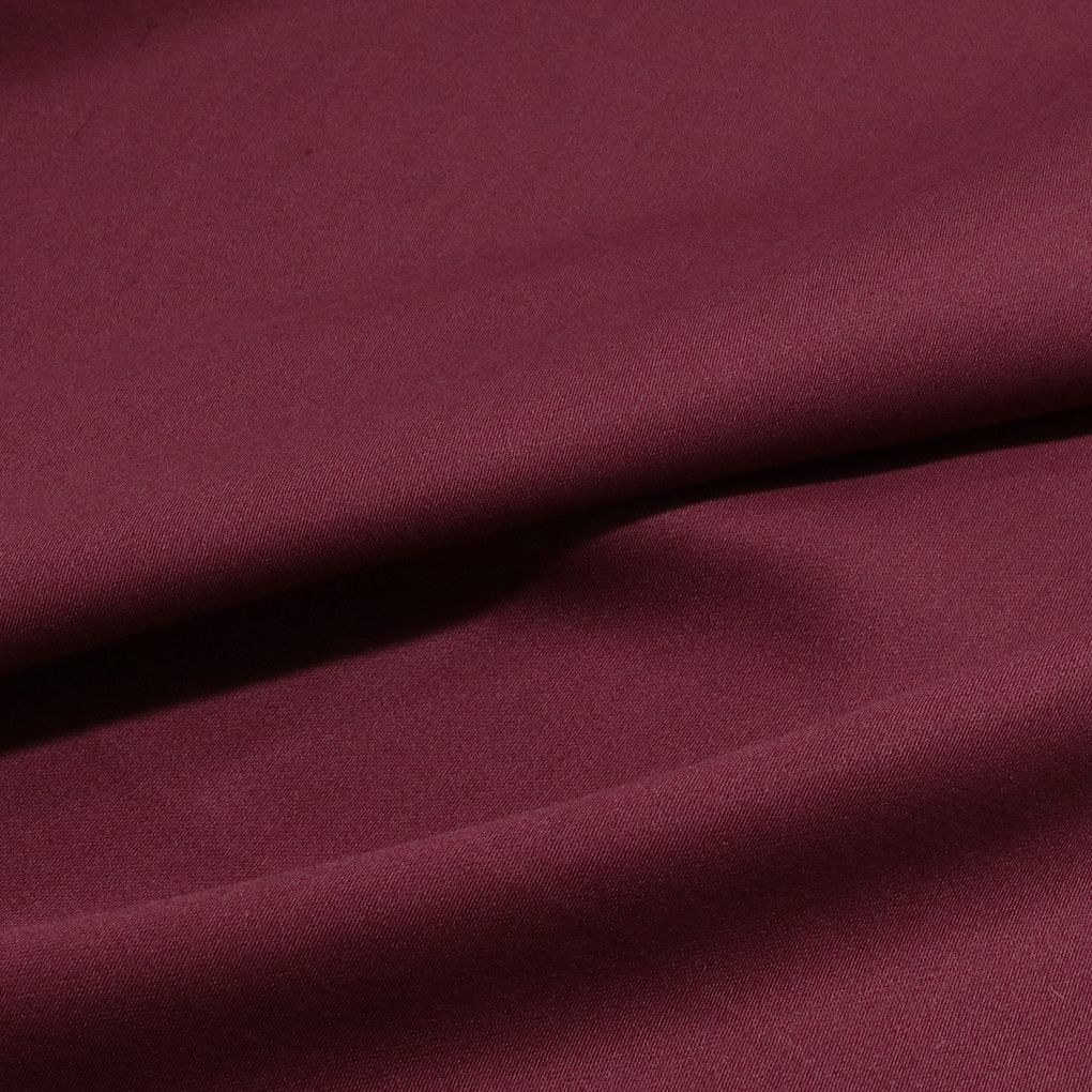 weicher Modestoff für Kleid Hemd Rock und edler Vorhangstoff Dekostoff Meterware - Bordeaux