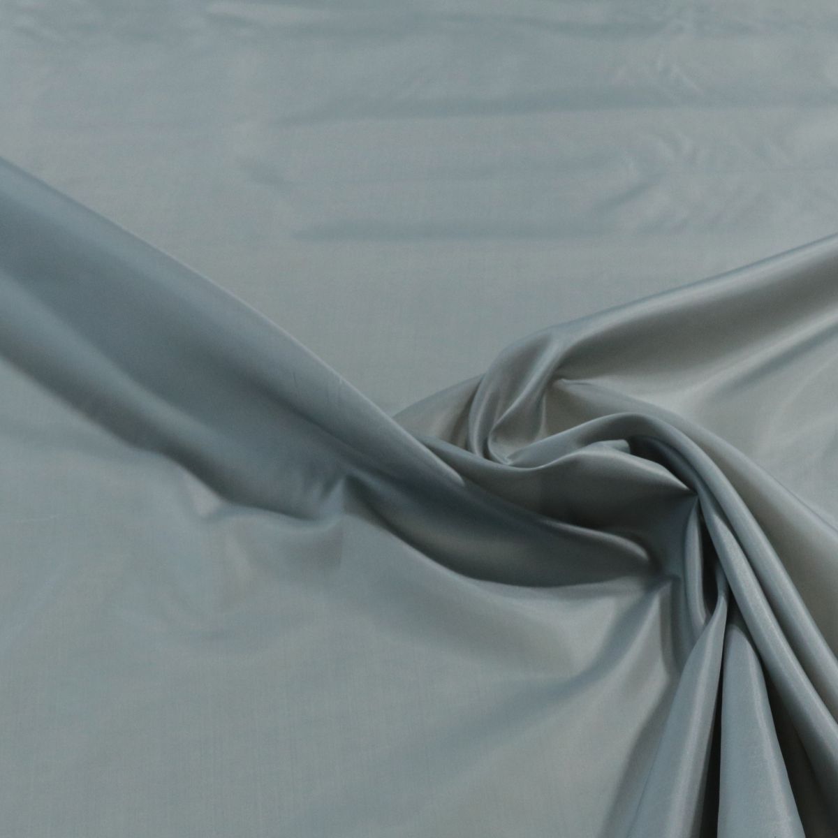 Futter-Stoff Taft mit Glanz Dekostoff Futtertaft Halloween Umhangstoff Grau