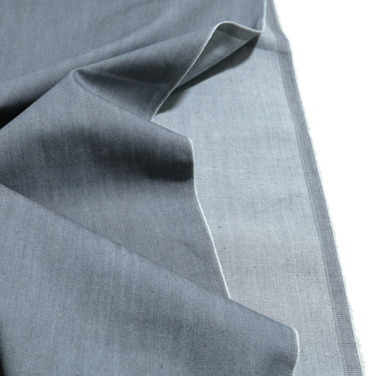 Klassik Sommer Jeans stoff für Hose Rock Kleid - blau grau