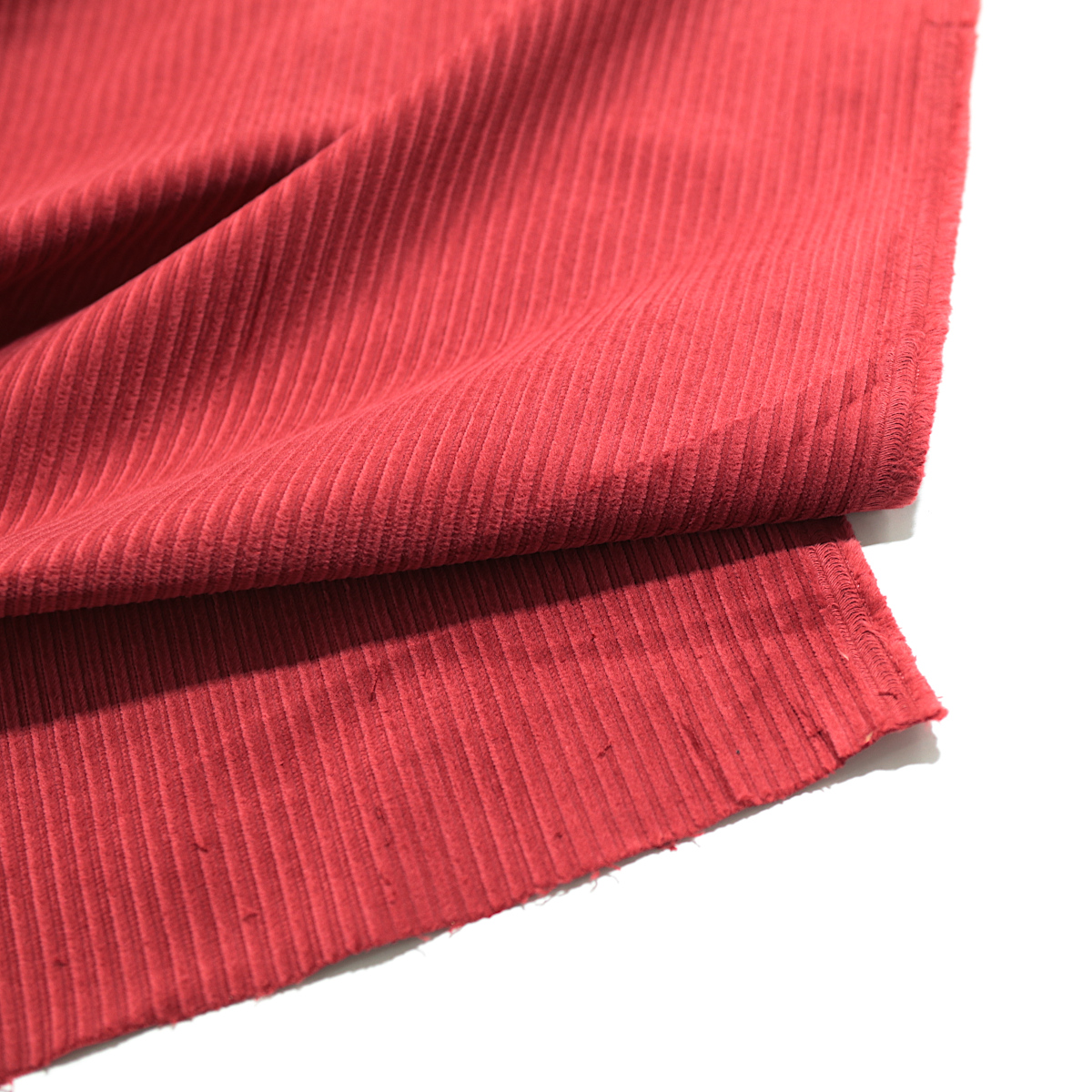 robuster Cord für Hose Jacke Rock weicher Baumwollstoff Cordstoff Meterware - Rot robuster Cord für Hose Jacke Rock weicher Baumwollstoff Cordstoff Meterware - Rot