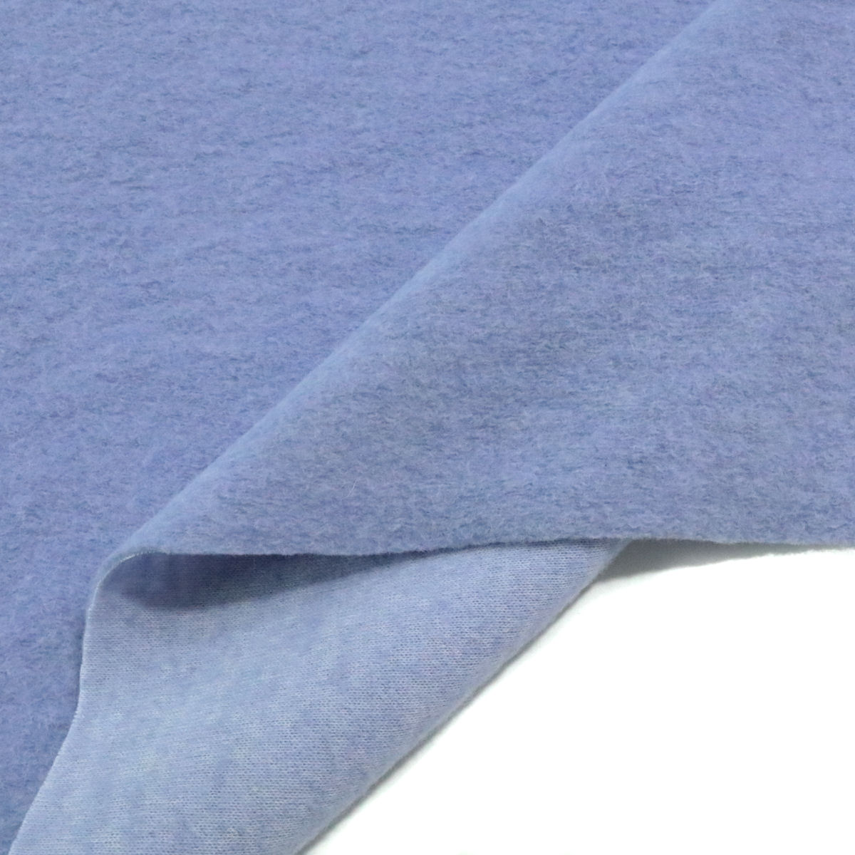 Winter Wollstoff in hell Blau warmes Dicht gewebtes Wolltuch für Mantel Jacke Sakko
