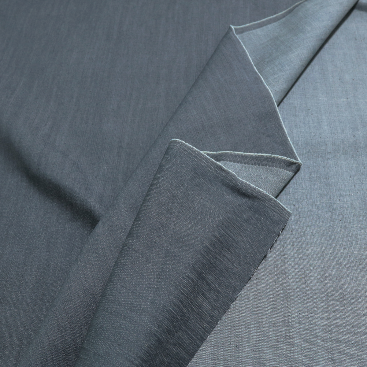 Klassik Sommer Jeans stoff für Hose Rock Kleid - blau grau