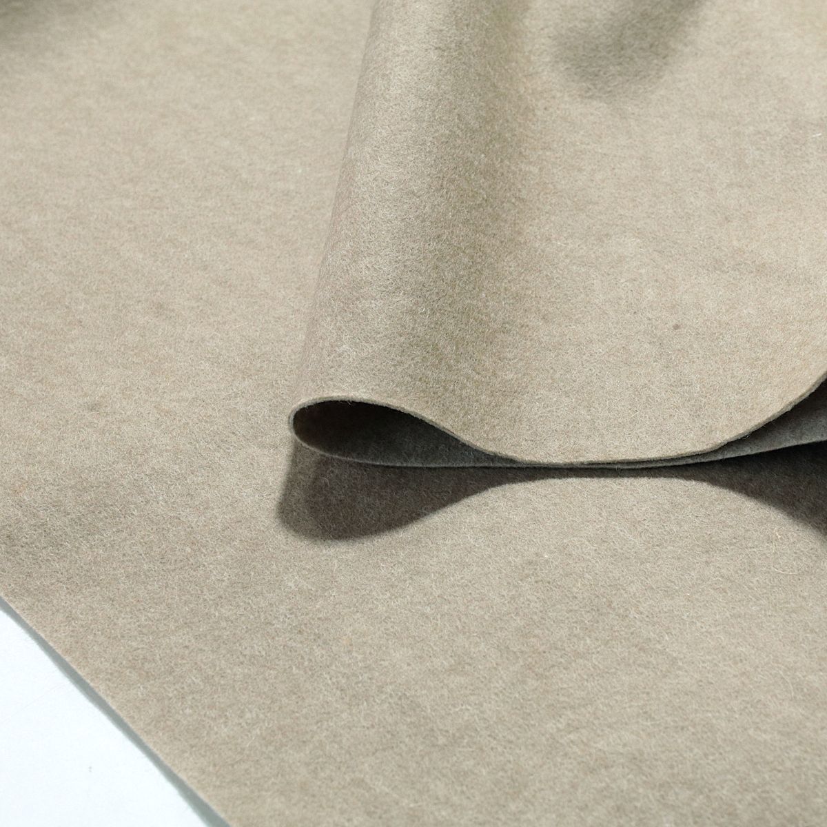 leichter Bastelfilz Filzstoff 1,5 mm dick Filzmatte Nadel-Filz Taschenfilz - sand meliert