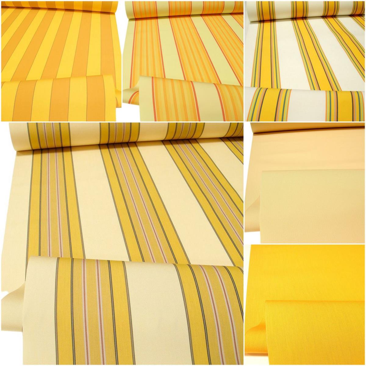 popup_images/a-182886a.jpg Markisenstoffe Meterware Wasserdicht UV beständig - beige ocker gelb