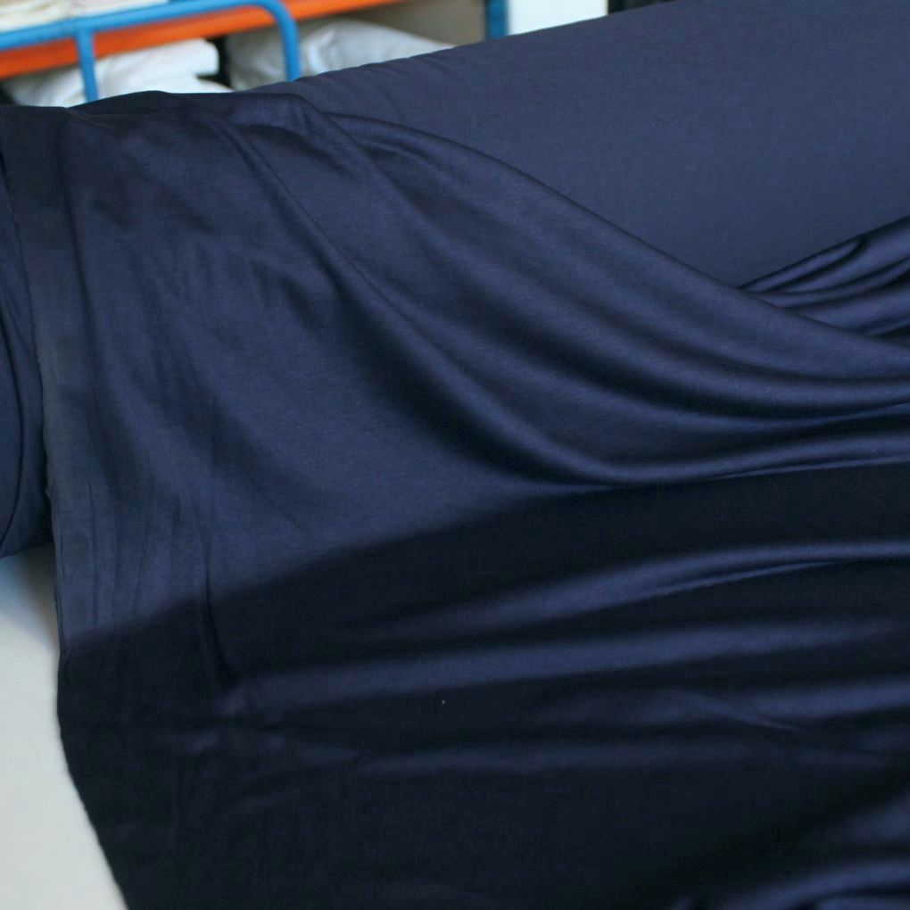 Baumwoll-Jersey weicher Baumwollstoff für Shirt Kleid Bündchenstoff Jerseystoff