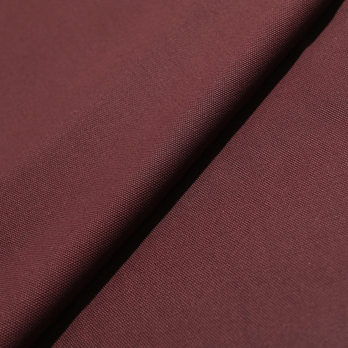 weicher robuster Canvas Stoff Baumwolle Meterware für Bekleidung, Polster und  Bezüge - Bordeaux