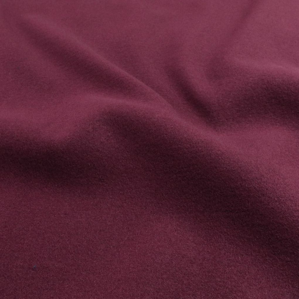 dicker Molton für Vorhänge Gardine Dekostoff Moltonstoff Meterware - bordeaux dicker Molton für Vorhänge Gardine Dekostoff Moltonstoff Meterware - bordeaux