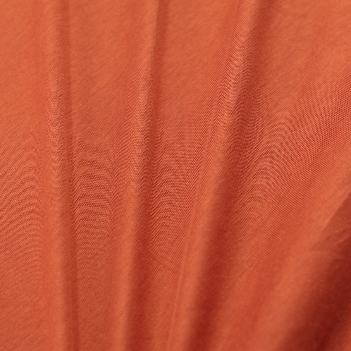 Orange Baumwoll Tshirt und KleiderJersey mit Elasthan Meterware