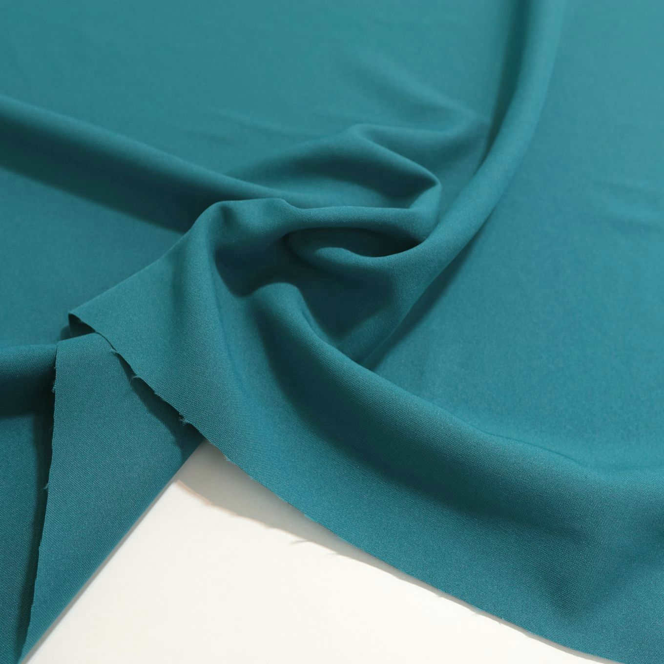 weicher universal Mode- und Dekostoff in petrol weicher universal Mode- und Dekostoff in petrol