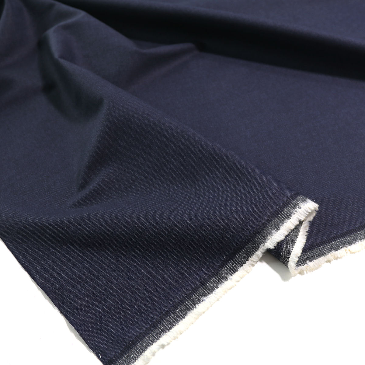 Robuster Baumwoll-Stoff für Hose Jacke Polsterbezug Kissen Meterware - Marine Blau Robuster Baumwoll-Stoff für Hose Jacke Polsterbezug Kissen Meterware - Marine Blau