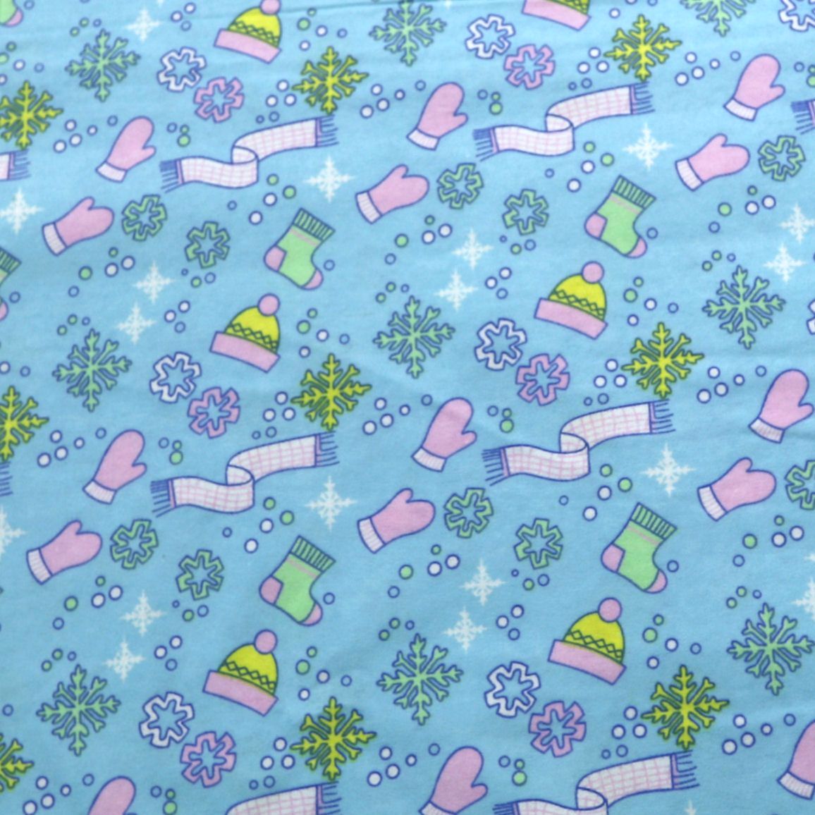 Babystoff Kinderstoff WinterStoff Kindermotiv als Meterware Baumwollstoff