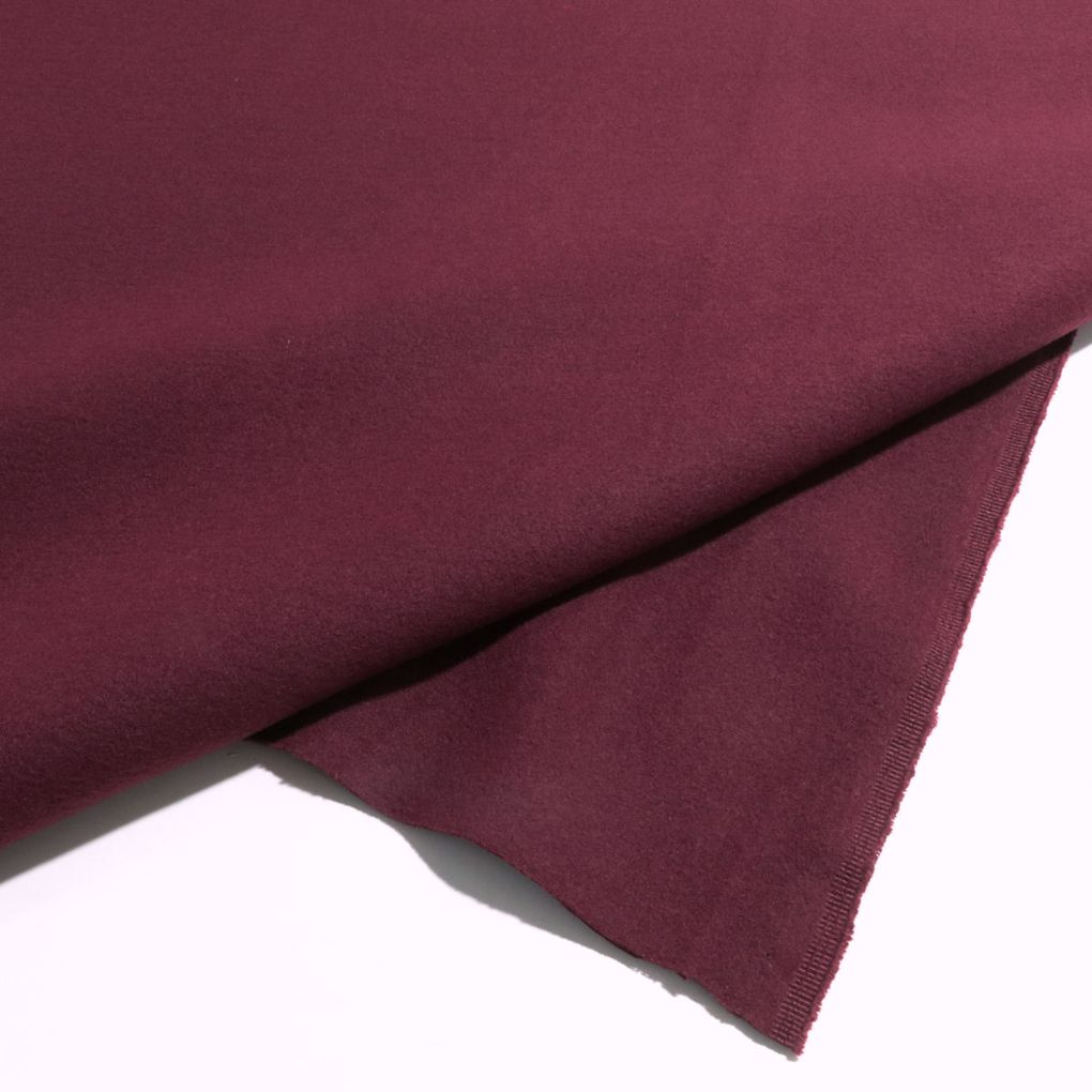 dicker Molton für Vorhänge Gardine Dekostoff Moltonstoff Meterware - bordeaux dicker Molton für Vorhänge Gardine Dekostoff Moltonstoff Meterware - bordeaux