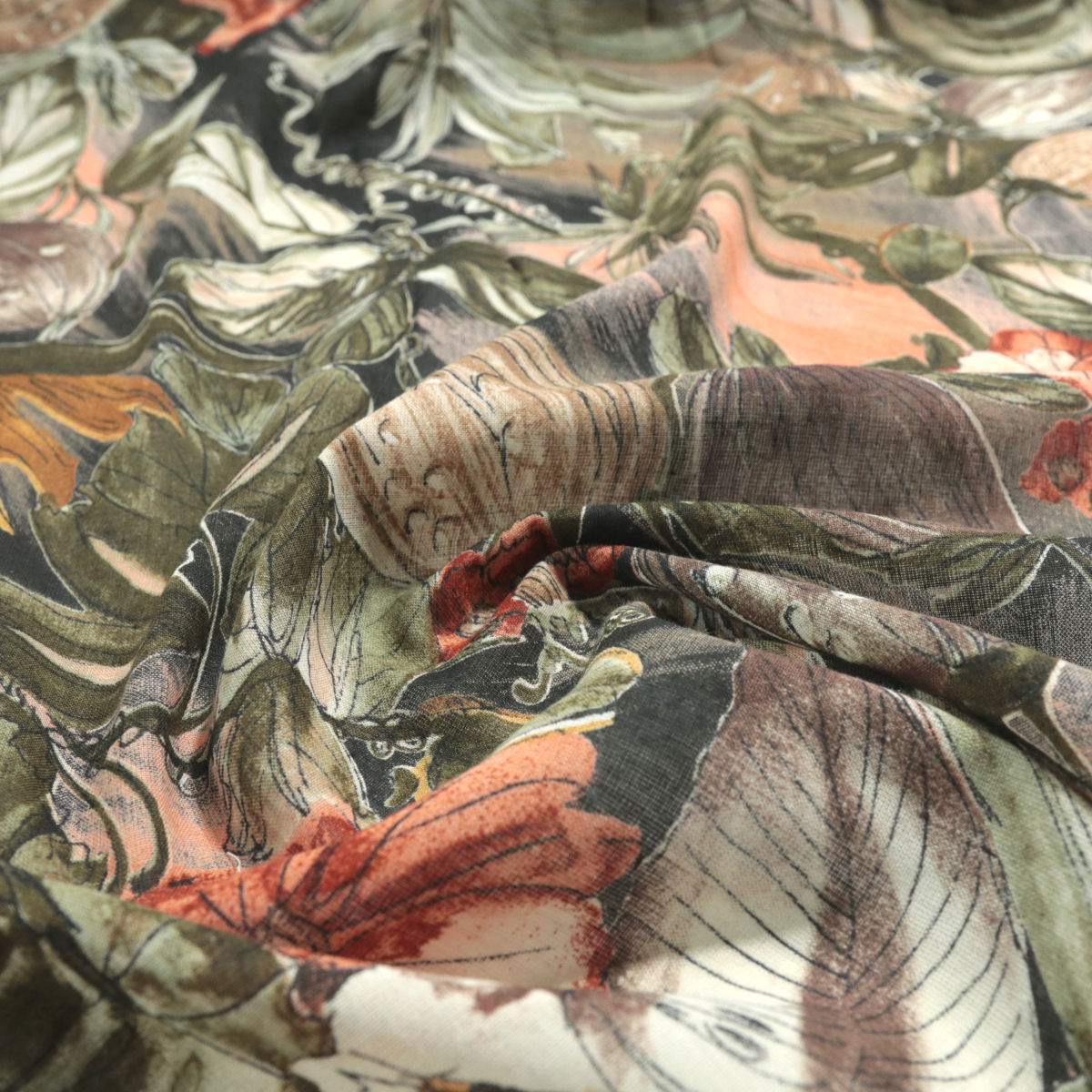 Sommer Blusenstoff Kleiderstoff Stoff Fallend Knitterfreie Meterware Blumen Sommer Blusenstoff Kleiderstoff Stoff Fallend Knitterfreie Meterware Blumen